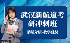 武汉新航道考研冲刺班-课程介绍-教学优势